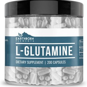 L-Glutamina Pura 1000mg – Suplemento Premium para Recuperação Muscular e Saúde Imunológica | 200 Cápsulas