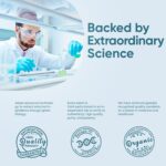 Akkermansia Muciniphila Probiótico com Fibra Prebiótica, 300 Bilhões de AFU para Produção de GLP-1, Saúde Digestiva e Intestinal 120 Cápsulas