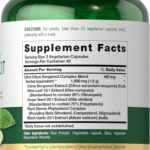 Citrus Bergamot Complex – Cápsulas Vegetais Potentes para Saúde e Bem-Estar