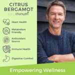 Extrato de Citrus Bergamot 500mg – 120 Cápsulas Vegetarianas | Antioxidante Natural com 40% Flavanonas | Suplemento de 4 Meses, Fabricado nos EUA