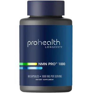 NMN Pro 1000™ Uthever® Suplemento de NMN Puro 1000mg por Porção Alta Absorção, Qualidade Premium 60 Cápsulas