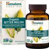 Melão amargo orgânico para metabolismo da glicose, Himalaia Organic, 660 mg, 60 cápsulas