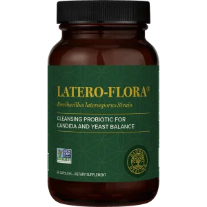 Latero-Flora - Suplemento probiótico para um cólon saudável - Global Healing Center - 60 cápsulas