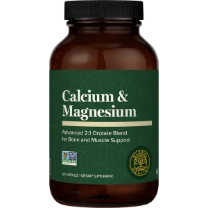 Cálcio e Magnésio Proporção 2:1 avançada, Global Healing Center - 120 Cápsulas