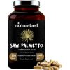 Saw Palmetto com Óleo de Semente de Abóbora, Naturebell, 1000mg, 180 Cápsulas