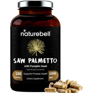 Suplemento Natural Immunotec com Extrato de Saw Palmetto - Saúde da Próstata em Cápsulas