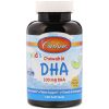 DHA para Crianças - Carlson Labs - sabor laranja - 60 softgels