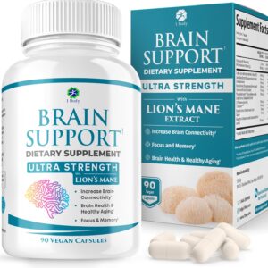 Comprimidos de Suplemento para o Cérebro, Brain Support - 90 cápsulas