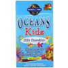 DHA para crianças com 3 anos - Ocean Kids, Sabor Limão - 120 Softgels Mastigáveis