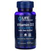 Vitamina D3 com Iodo do mar, Life Extension, 5.000UI, 60 caps