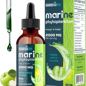 Fitoplâncton Marinho Líquido 2000 mg – Alta Absorção, Quorun Humax, 60ml