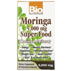 Moringa Oleifera - Bio Nutrition - 5.000 mg - 60 Veggie Caps