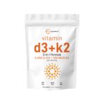 Vitamina D3 5.000 UI e K2 100 mcg Micro Ingredients — 300 softgels
