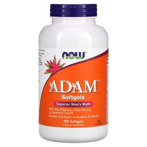ADAM - Masculino Superior - Now Foods - 180 Cápsulas