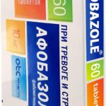AFOBAZOLE® (Fabomotizol), Pharmstandard, 10mg, 60 comprimidos
