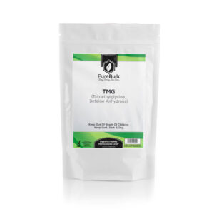 Embalagem de betaína anidra TMG PureBulk em pó