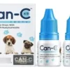 Colírio Can-C para cães, reverte cataratas em cães, dois frascos 5ml por caixa