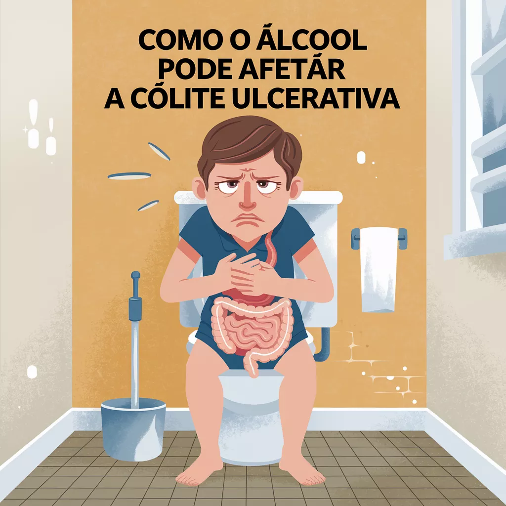 Como o Álcool Pode Afetar a Colite Ulcerativa: Riscos, Sintomas e Alternativas Naturais