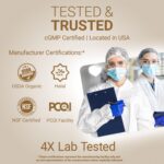 Vitamina D3 e K2 do Dr. Berg, 10.000 UI de Vitamina D3 e 100 mcg de Vitamina K2 - MK7 - 120 Cápsulas