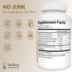 Vitamina D3 e K2 do Dr. Berg, 10.000 UI de Vitamina D3 e 100 mcg de Vitamina K2 - MK7 - 120 Cápsulas