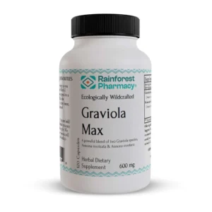 Graviola Max - Rainforest Pharmacy - 600 mg - 120 Capsules
