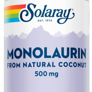 Monolaurina - Solaray - 500 mg - 60 Capsulas