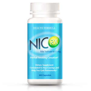 Fórmula Botânica Sem Nicotina – NicRX – 60 Cápsulas