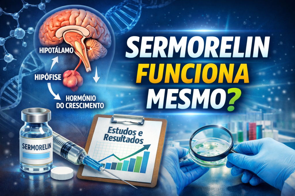 🧪 Sermorelin Funciona Mesmo? Estudos, Evidências Científicas e Resultados Reais