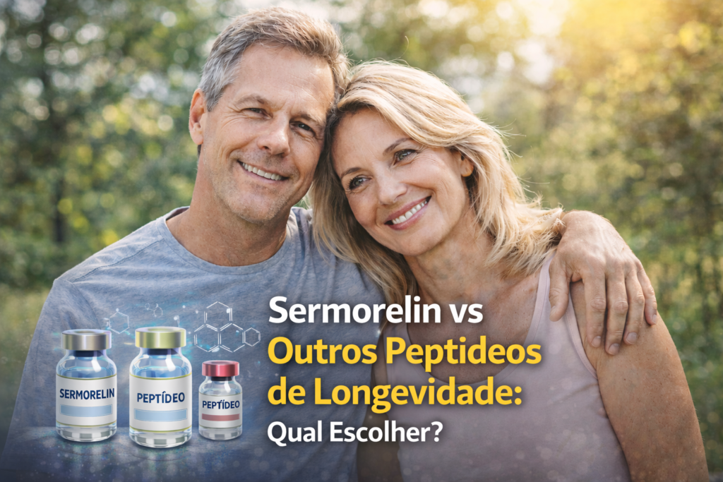🧬 Sermorelin vs Outros Peptídeos de Longevidade: Qual Escolher?
