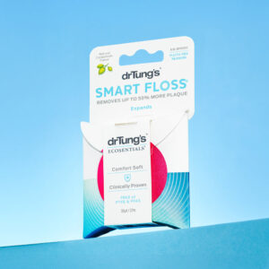Fio dental Smart Floss Dr. Tung’s sabor cardamomo, 27 m