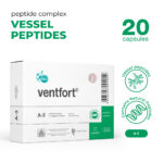 Ventfort - A3 - Bioregulador de peptídeos de vasos sanguíneos - Garmonia - 20 cápsulas