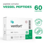 Ventfort - A3 - Bioregulador de peptídeos de vasos sanguíneos - Garmonia - 20 cápsulas