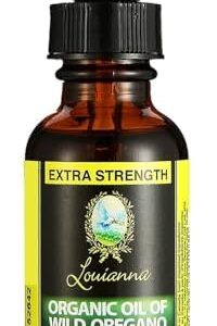 Óleo de Orégano Louianna 30ml - Potente Suporte Imunológico com 80% de Carvacrol Natural