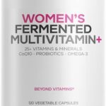 Multivitamínico Diário para Mulheres - Codeage com 25+ Vitaminas e Minerais Fermentados - 2