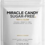 Codeage Miracle Candy - Caramelos Macios Sem Açúcar de Caramelo Salgado - 30 Unidades Baixas Calorias - 2