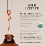 Extrato de Alface Selvagem Orgânico Sem Álcool - Suplemento Natural Alta Potência 2 Fl Oz - 4