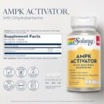 Solaray AMPK Activator Plus Dihydroberberine 60 VegCaps - Suporte Avançado para Metabolismo e Energia Celular - 4