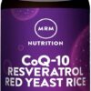 Suplemento MRM CoQ-10 e Resveratrol com Arroz Vermelho - Saúde Cardiovascular em Softgels
