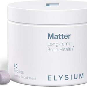 ELYSIUM Matter - Suplemento em Pó para Memória e Foco com Omega 3 e DHA - 30 Porções