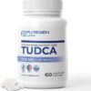 Suplemento TUDCA Puregen Labs 500mg - Suporte Hepático Vegano e Sem Aditivos