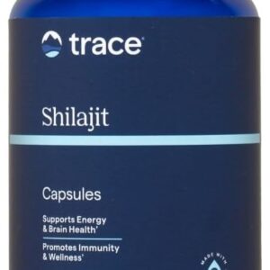Cápsulas de Shilajit da Trace Minerals - Suporte à Imunidade e Aumento de Energia Diária