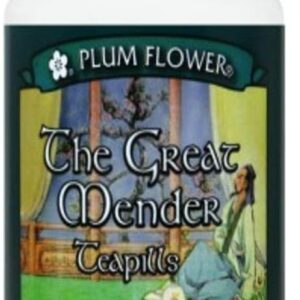 The Great Mender Teapills Plum Flower 200 Cápsulas - Alívio Rápido para Lesões e Dor Muscular