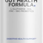 Suplemento Codeage Gut Health com Probióticos e Prebióticos - Suporte Completo à Saúde Intestinal