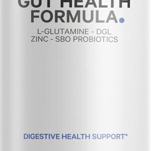 Suplemento Codeage Gut Health com Probióticos e Prebióticos - Suporte Completo à Saúde Intestinal