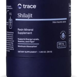 Shilajit Resin Trace Minerals 450mg - Suporte à Imunidade, Energia e Saúde Digestiva