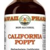 Extrato Líquido de Papoula da Califórnia Sem Álcool 60ml - Relaxamento e Suporte ao Sistema Nervoso