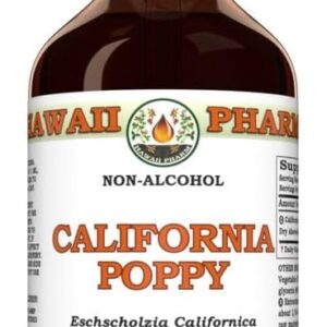 Extrato Líquido de Papoula da Califórnia Sem Álcool 60ml - Relaxamento e Suporte ao Sistema Nervoso