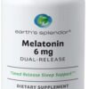 Comprimidos de Melatonina 6 MG Bilayer para Melhorar o Sono - 60 Unidades Earth's Splendor