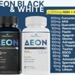 AEON Black & White Longevity Complex Bundle - Suporte Completo ao Envelhecimento Saudável e Revitalização - 2