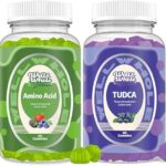 Gomas Well&Whole EAA e TUDCA 1000mg - Suporte ao Desempenho e Saúde do Fígado em Gomas Veganas